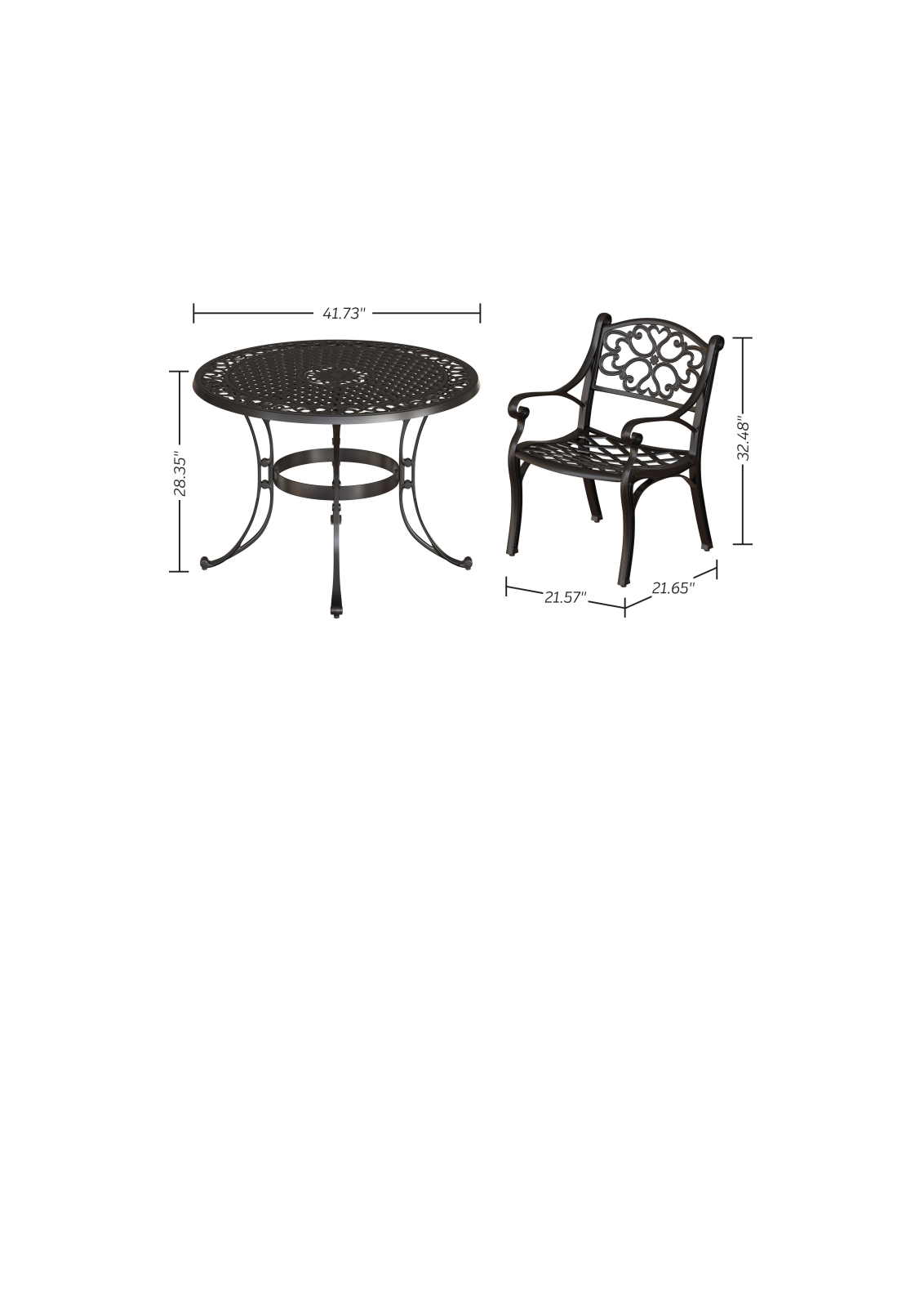 Three Posts™ W005090821 Dimensions - ManualMachine.com