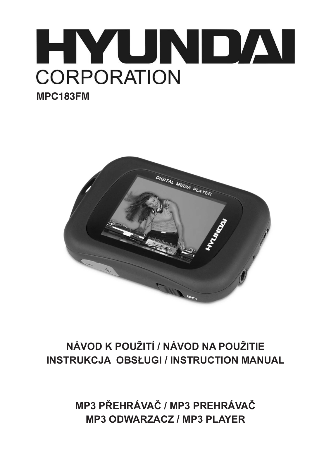 Hyundai MPC 183 User Manual