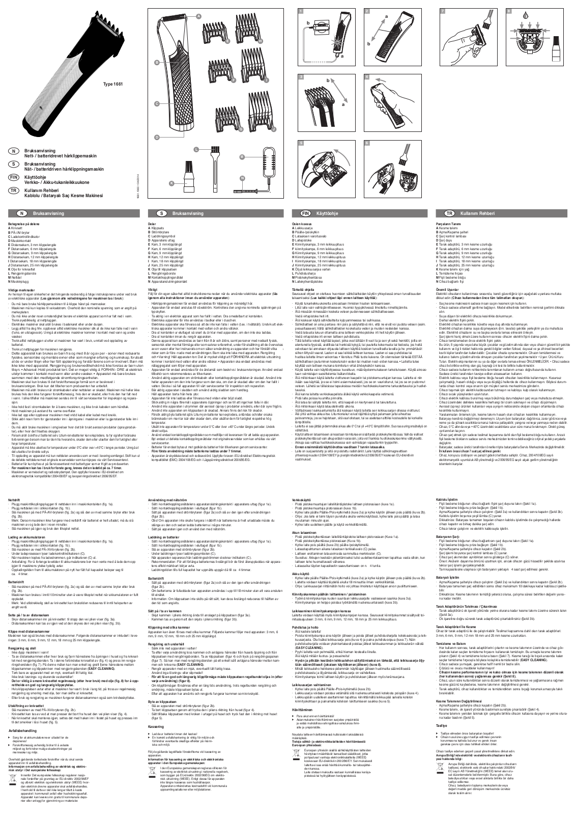 Moser 1661 User Manual