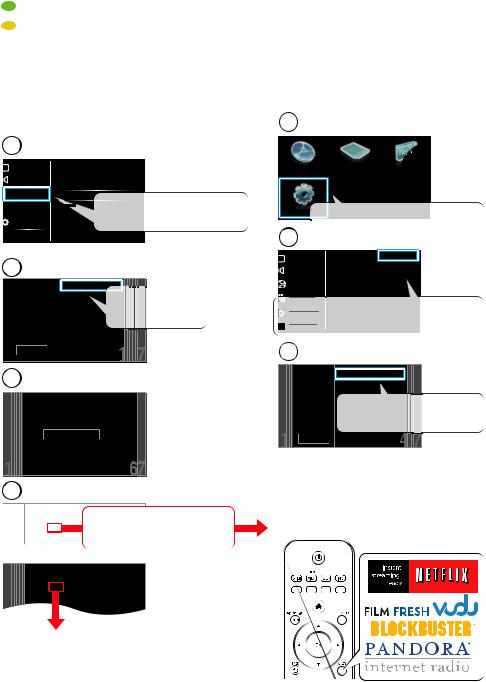 Philips HTS3506 Quick start guide