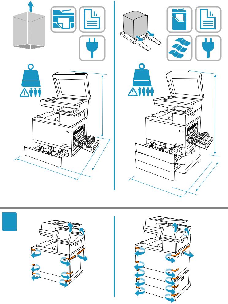 HP LaserJet M776dn, LaserJet M776z Setup guide