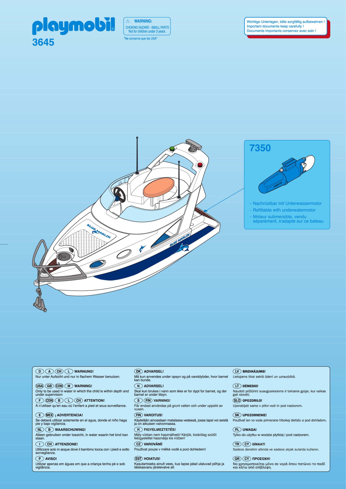 Playmobil 3645 Instructions