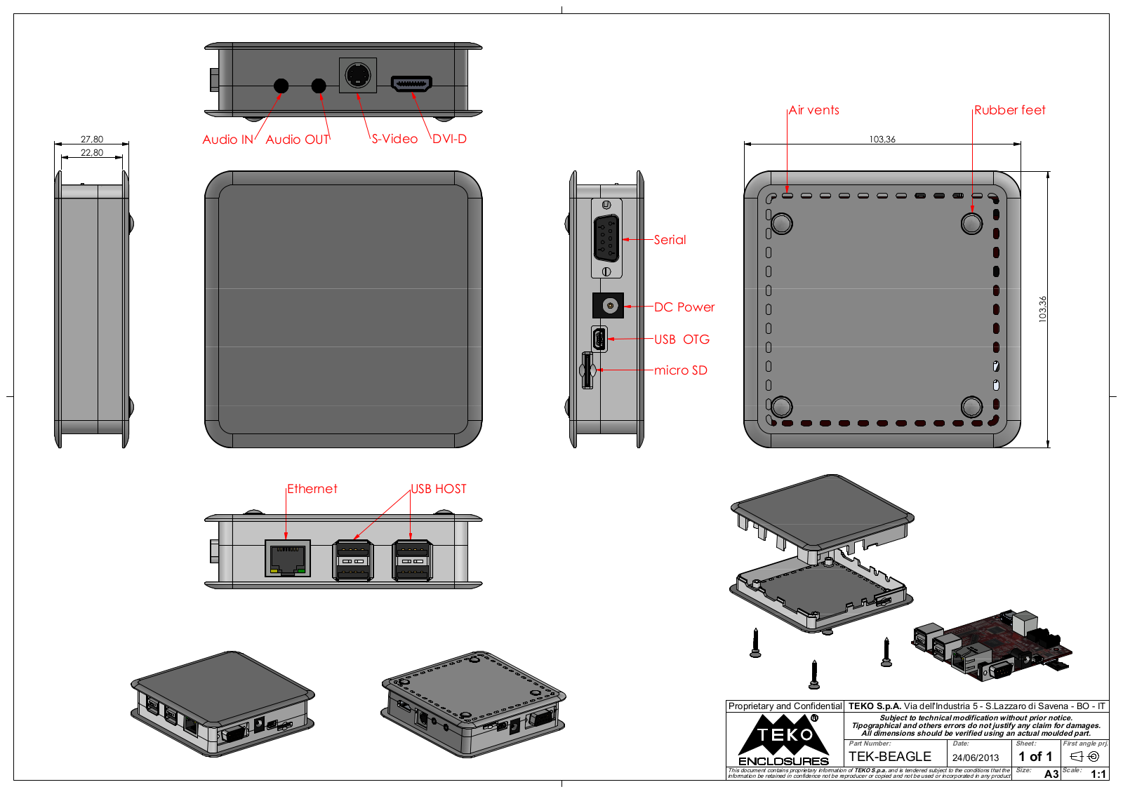 Teko TEK-BEAGLE.0 Schematics