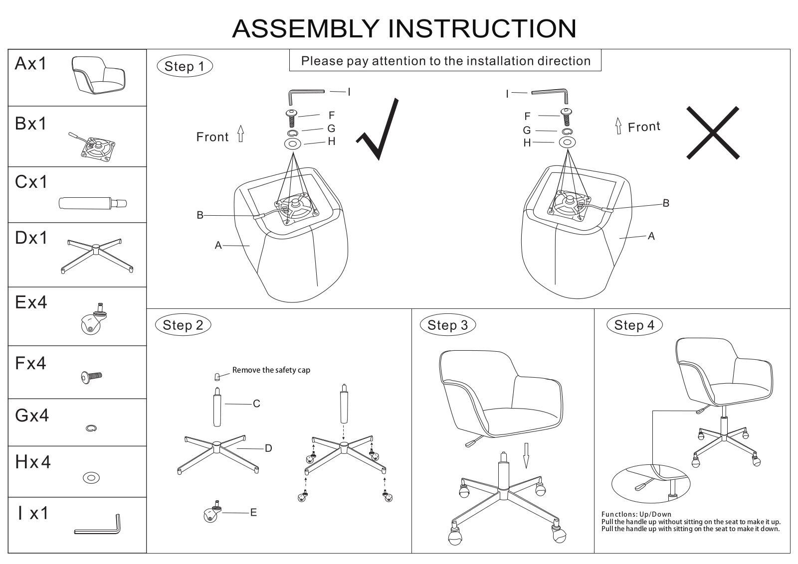 AllModern W004695749 Installation & Assembly - ManualMachine.com