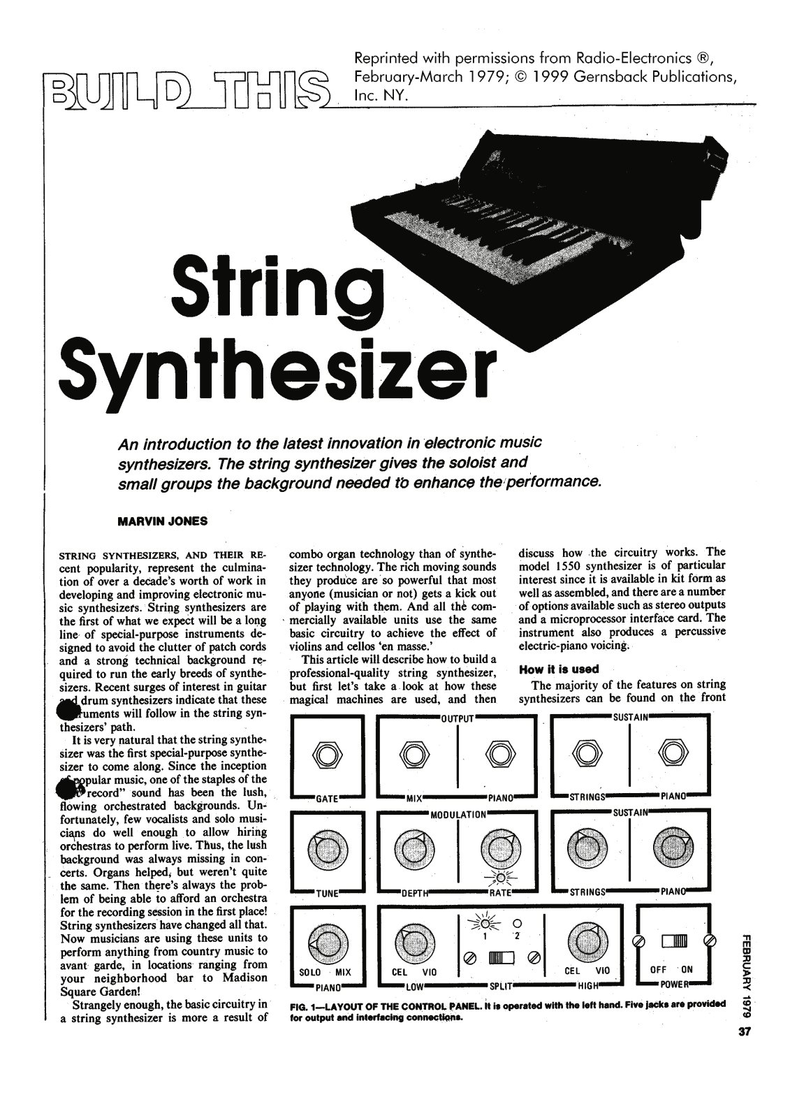 PAiA Electronics Stringz-n-Thingz User's Manual