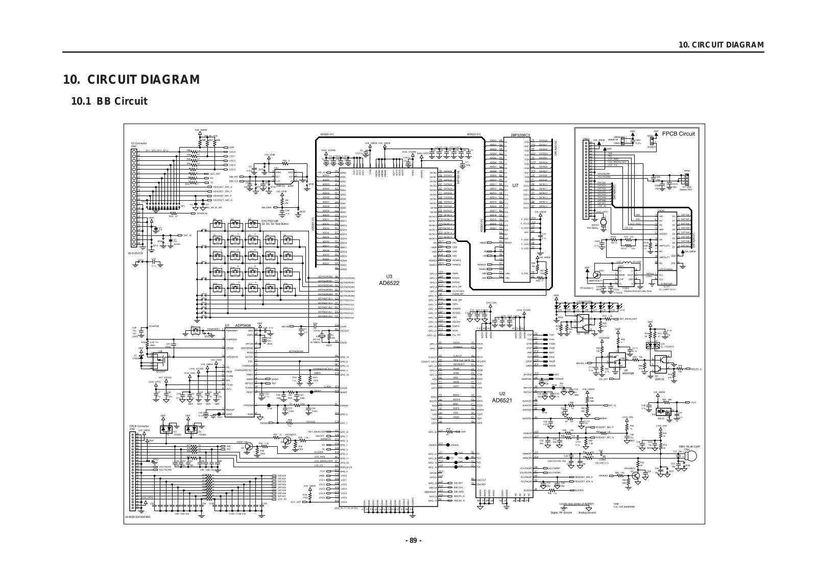 LG 510w Schematics