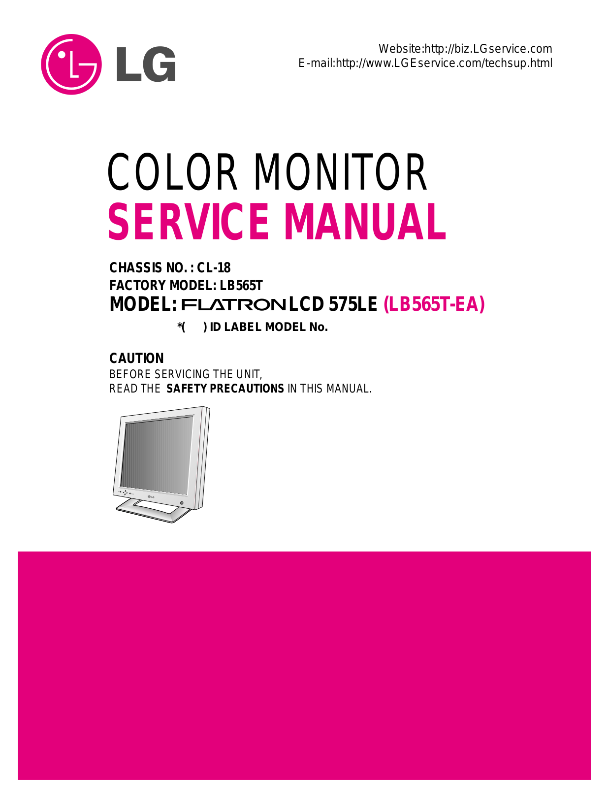 LG LB565T Service Manual