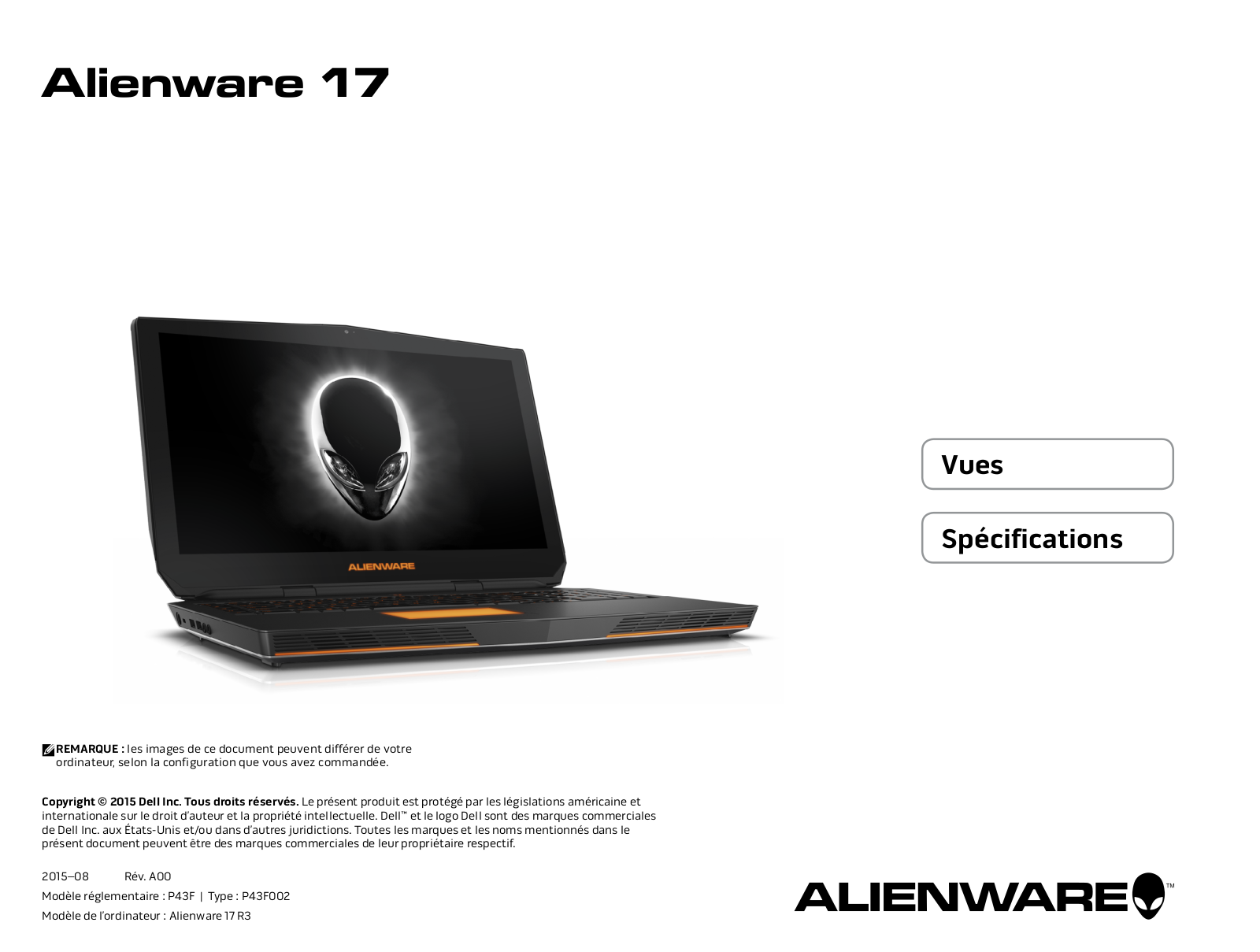 Dell Alienware 17 R3 User Manual