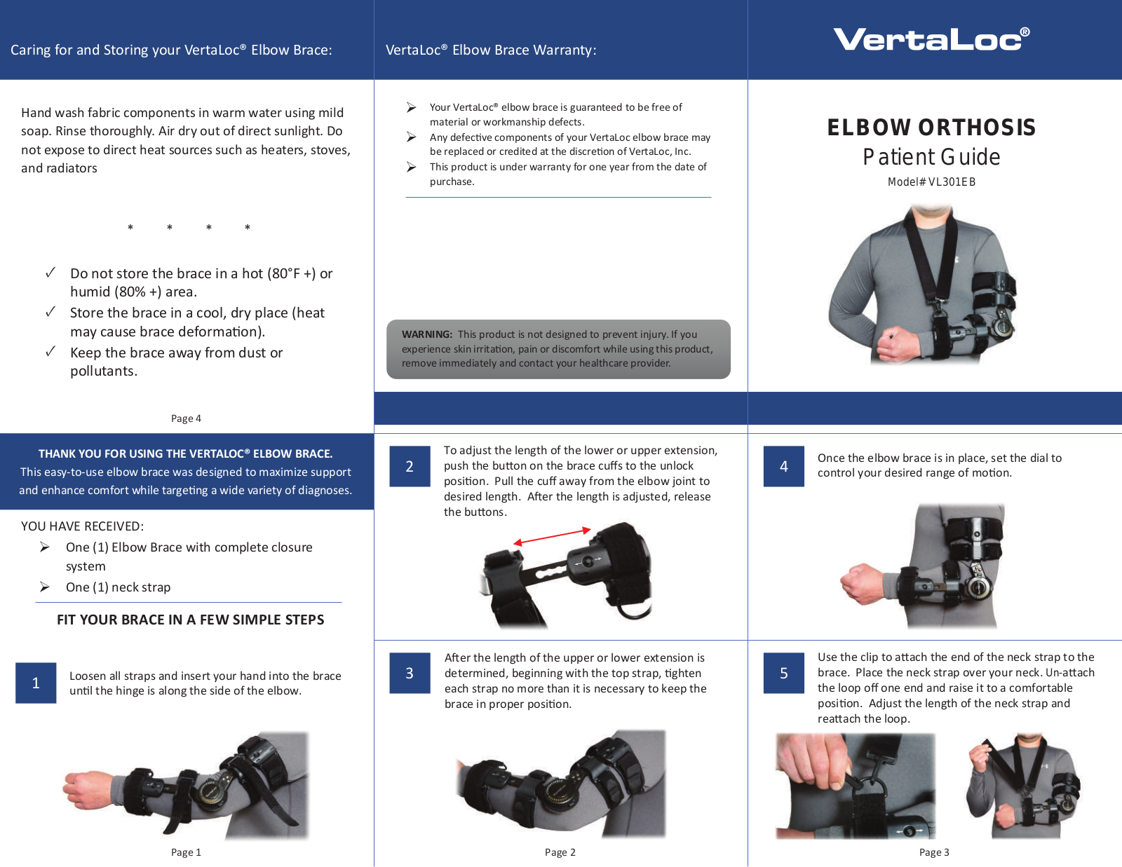 Vertaloc VL301EB Fitting Guide - ManualMachine.com