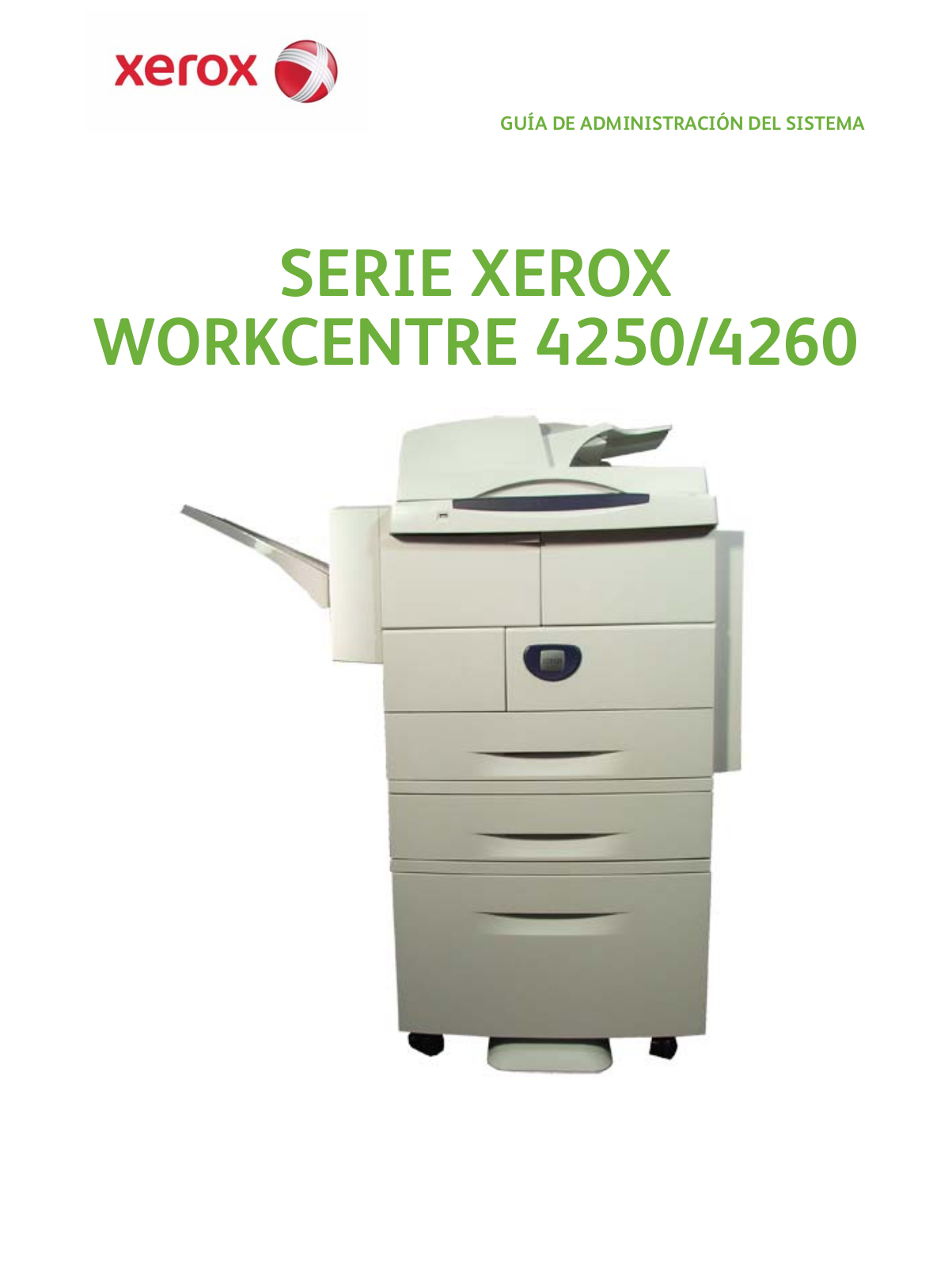 Xerox WORKCENTRE 4260, WORKCENTRE 4250 User Manual