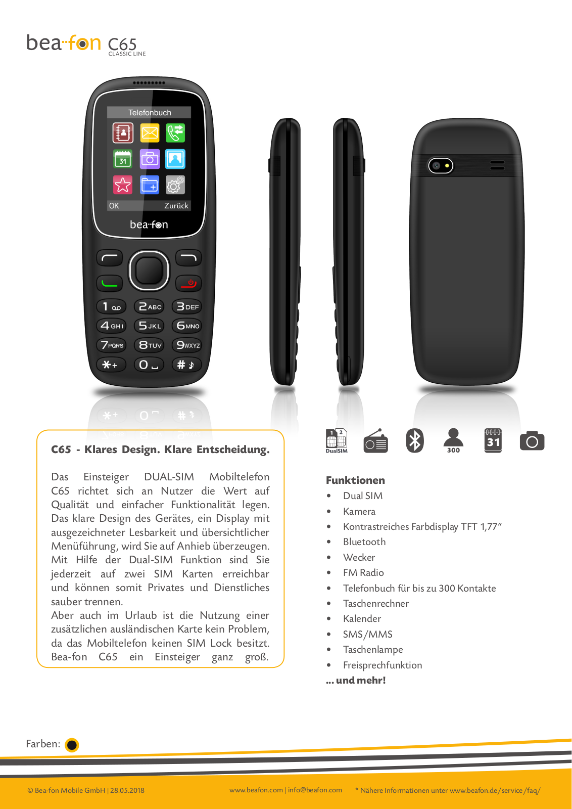 Bea-fon C65 User Manual