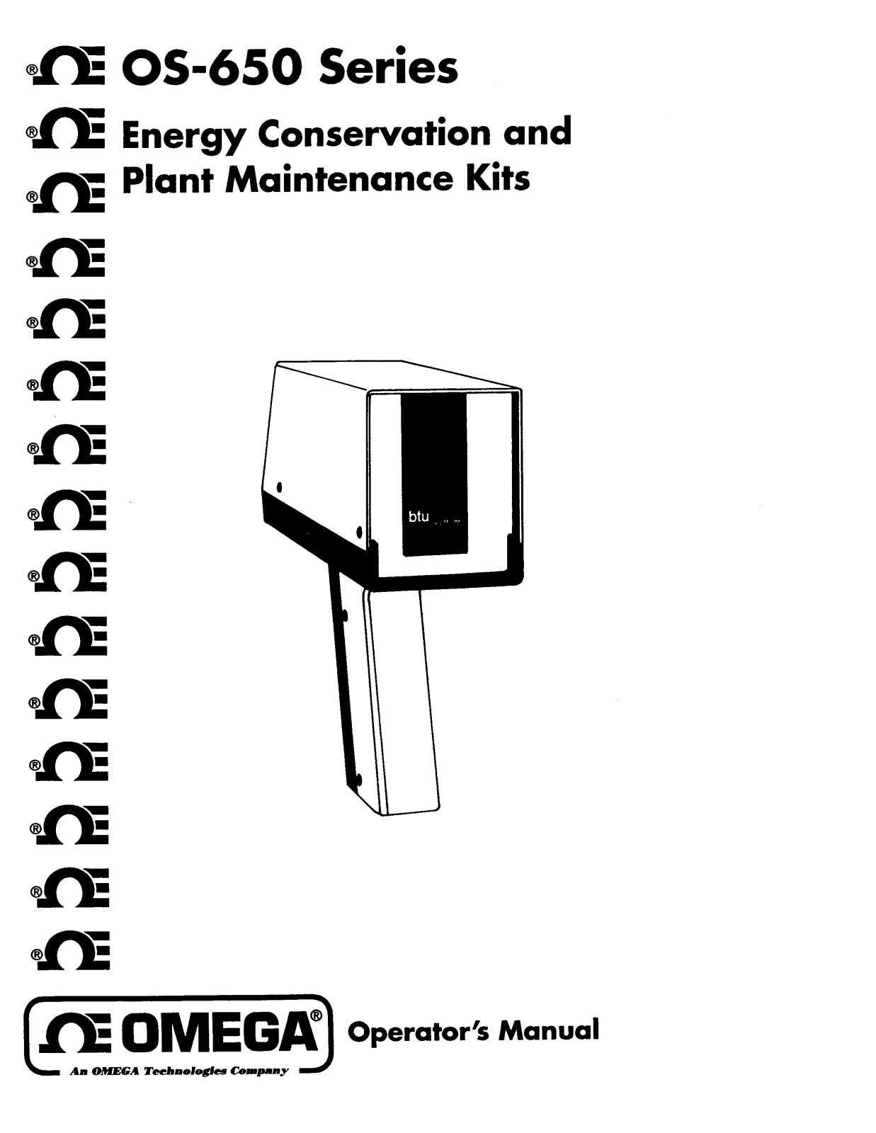 Omega OS-650 User guide - ManualMachine.com