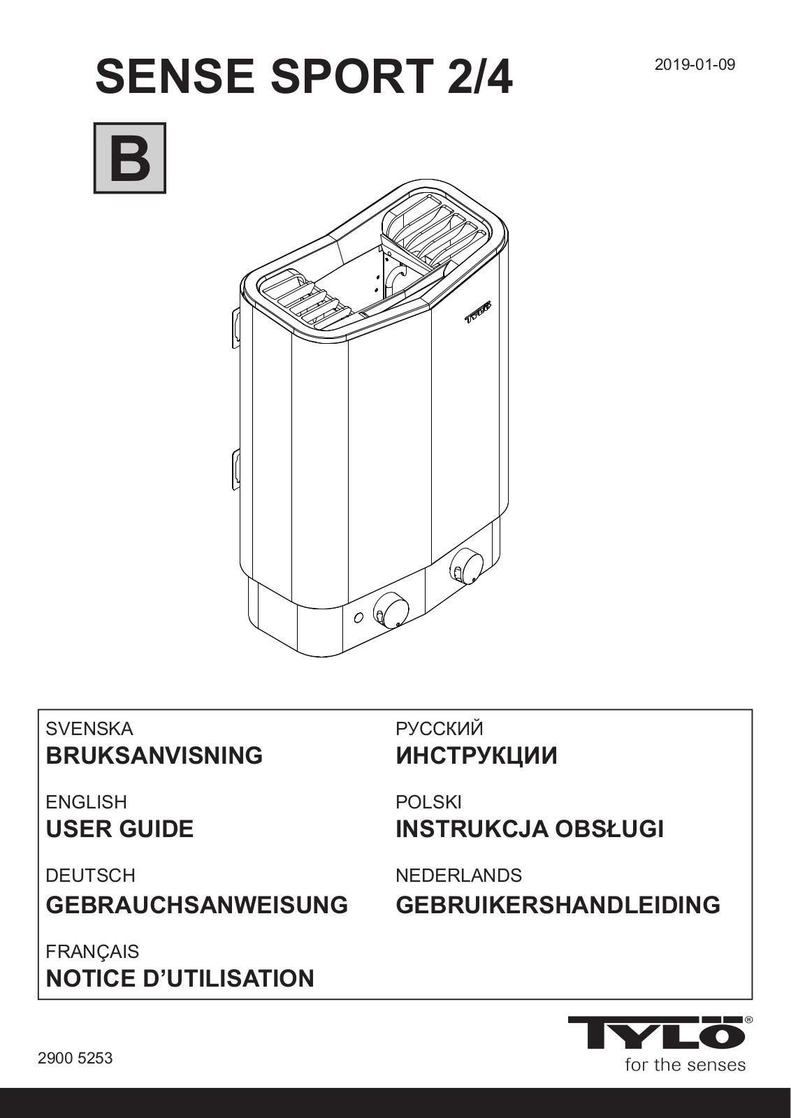 Tylo SENSE SPORT 2/4 User Manual