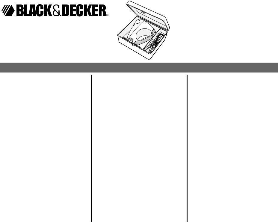 Black & Decker MX95C, MX95K User Manual