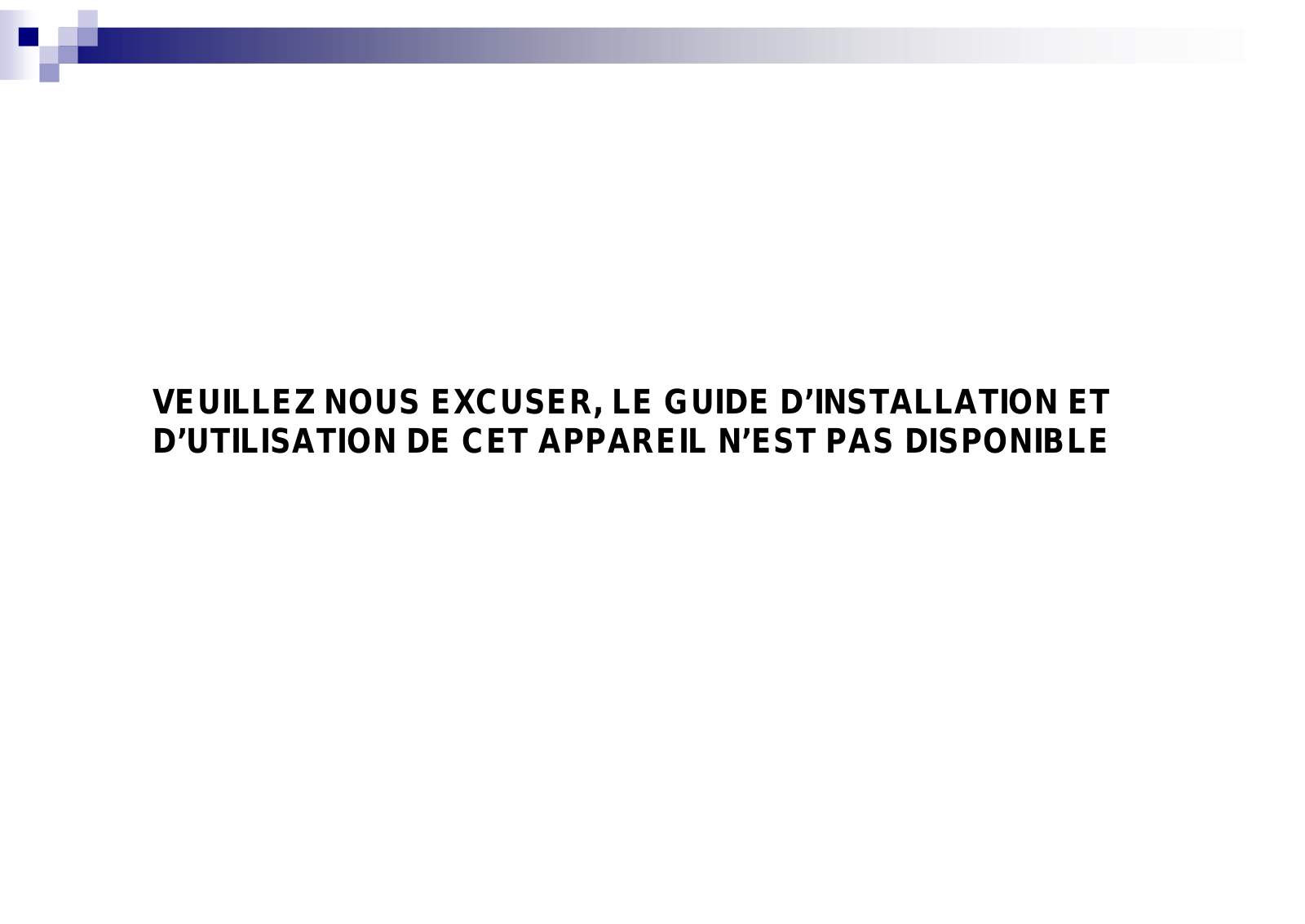 BRANDT WTC051, WTC0411A, WTC0802A, EFU501E, WTC0816T User Manual