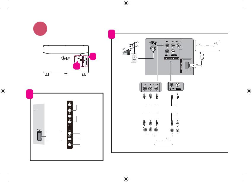 LG 32LF520A Abridged Installation Guide