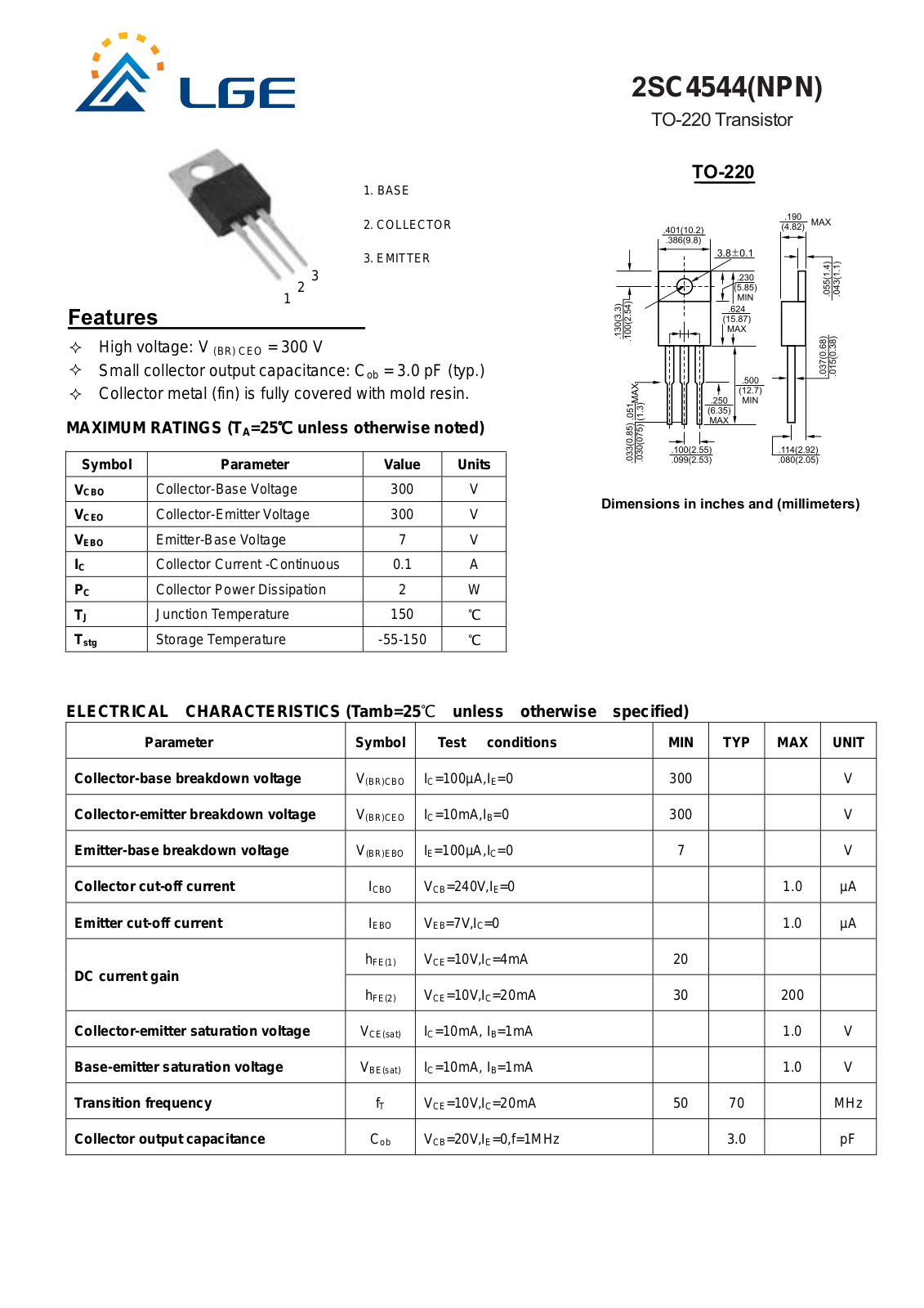 LG 2sc4544 Datasheet - ManualMachine.com