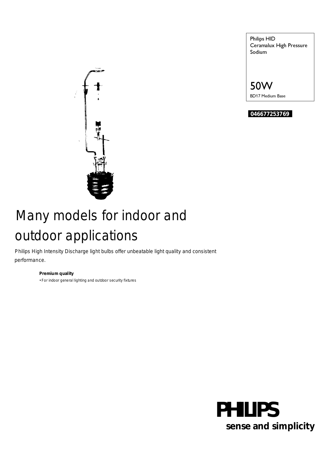 Philips 046677253769 User Manual