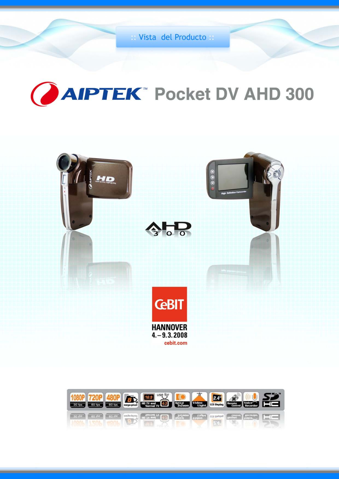 Aiptek POCKET DV AHD 300 User Manual