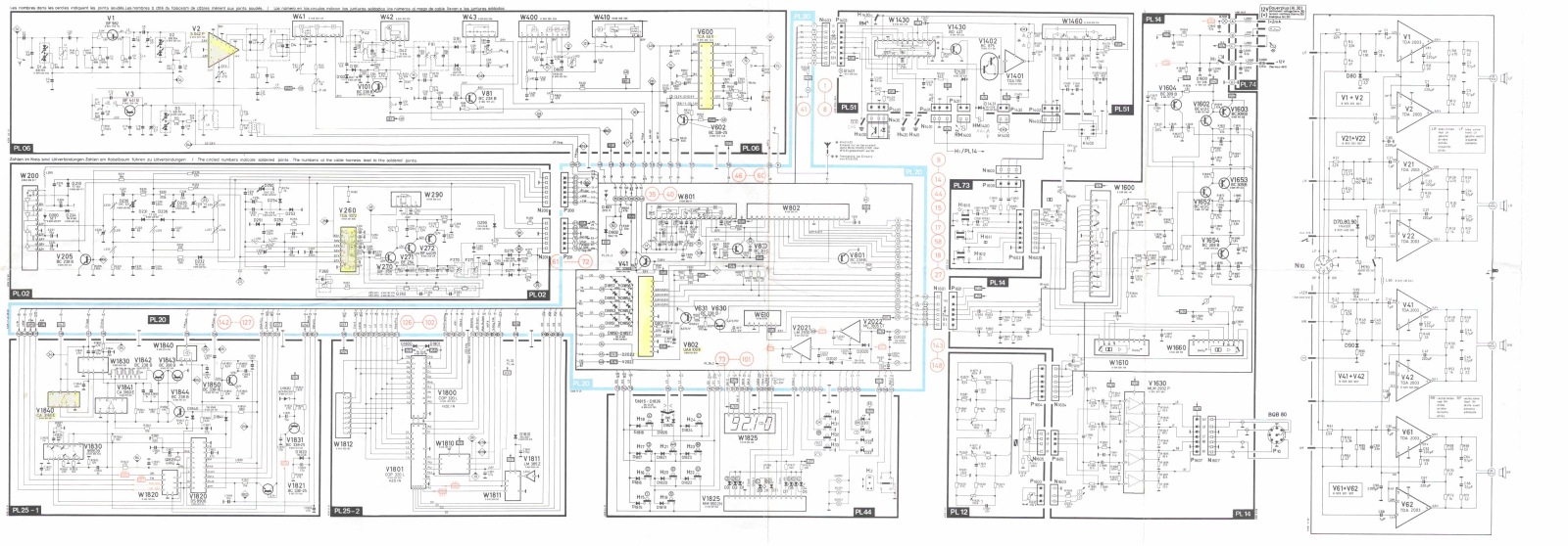 Blaupunkt SQR82 Schematics