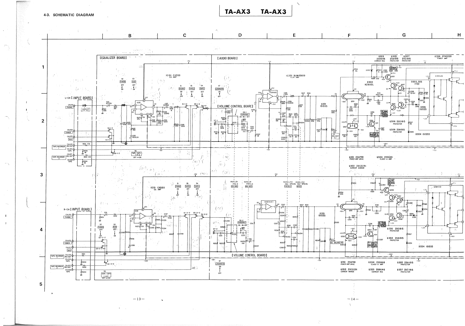 Sony TA AX3 Service Manual