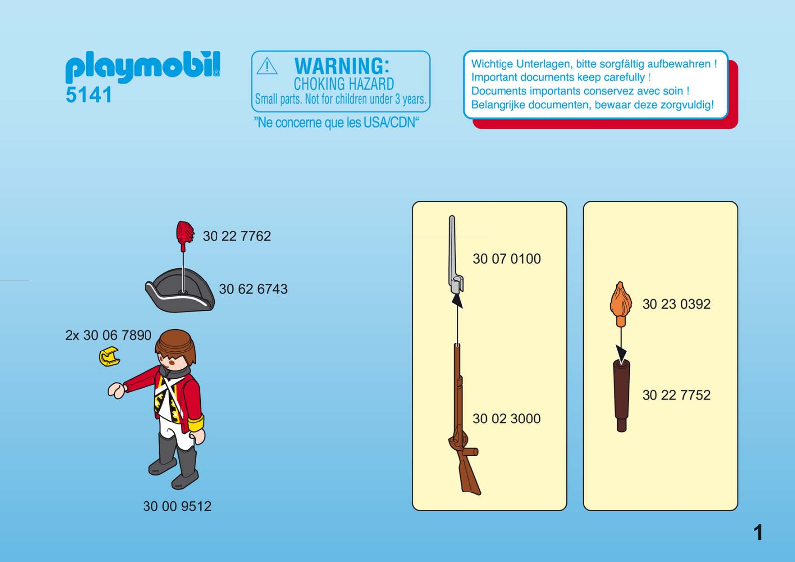 Playmobil 5141 Instructions