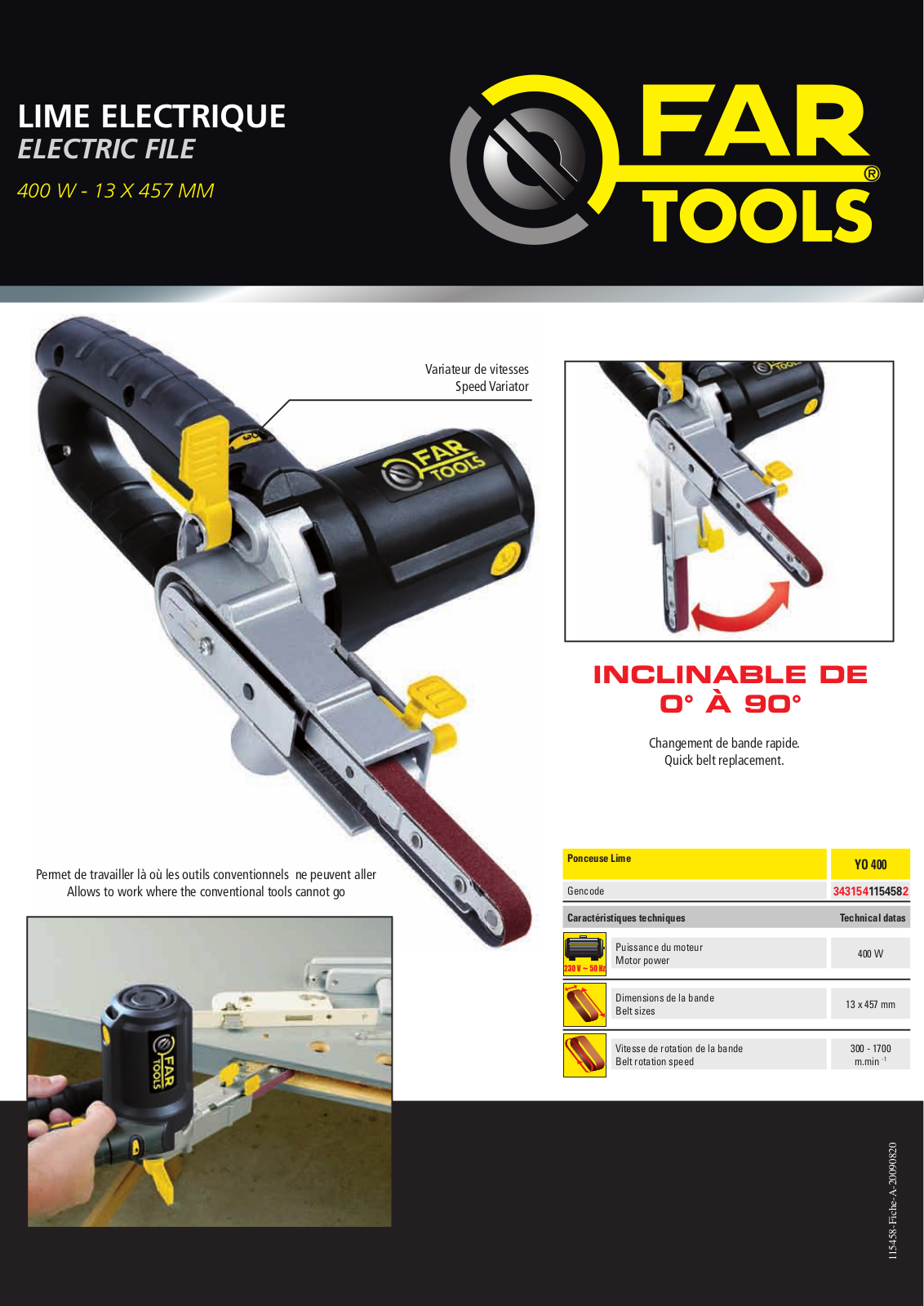 FARTOOLS YO 400 User Manual