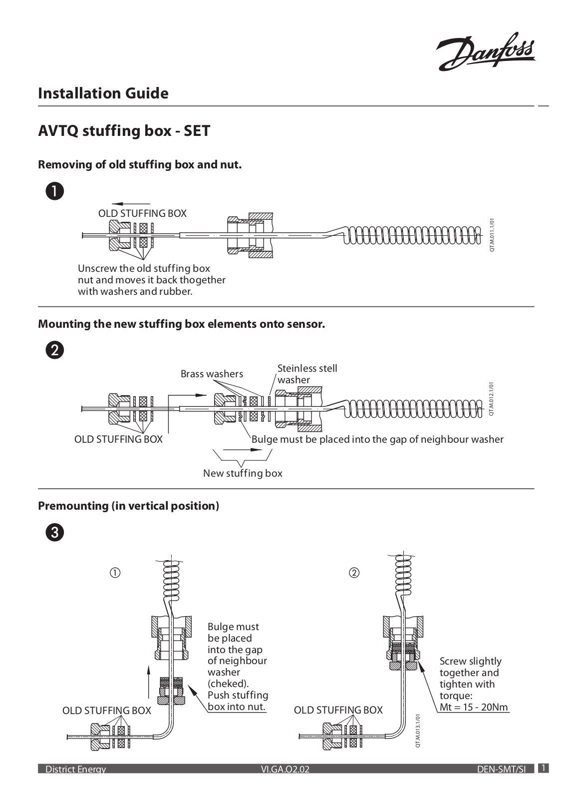 Danfoss AVTQ Installation guide