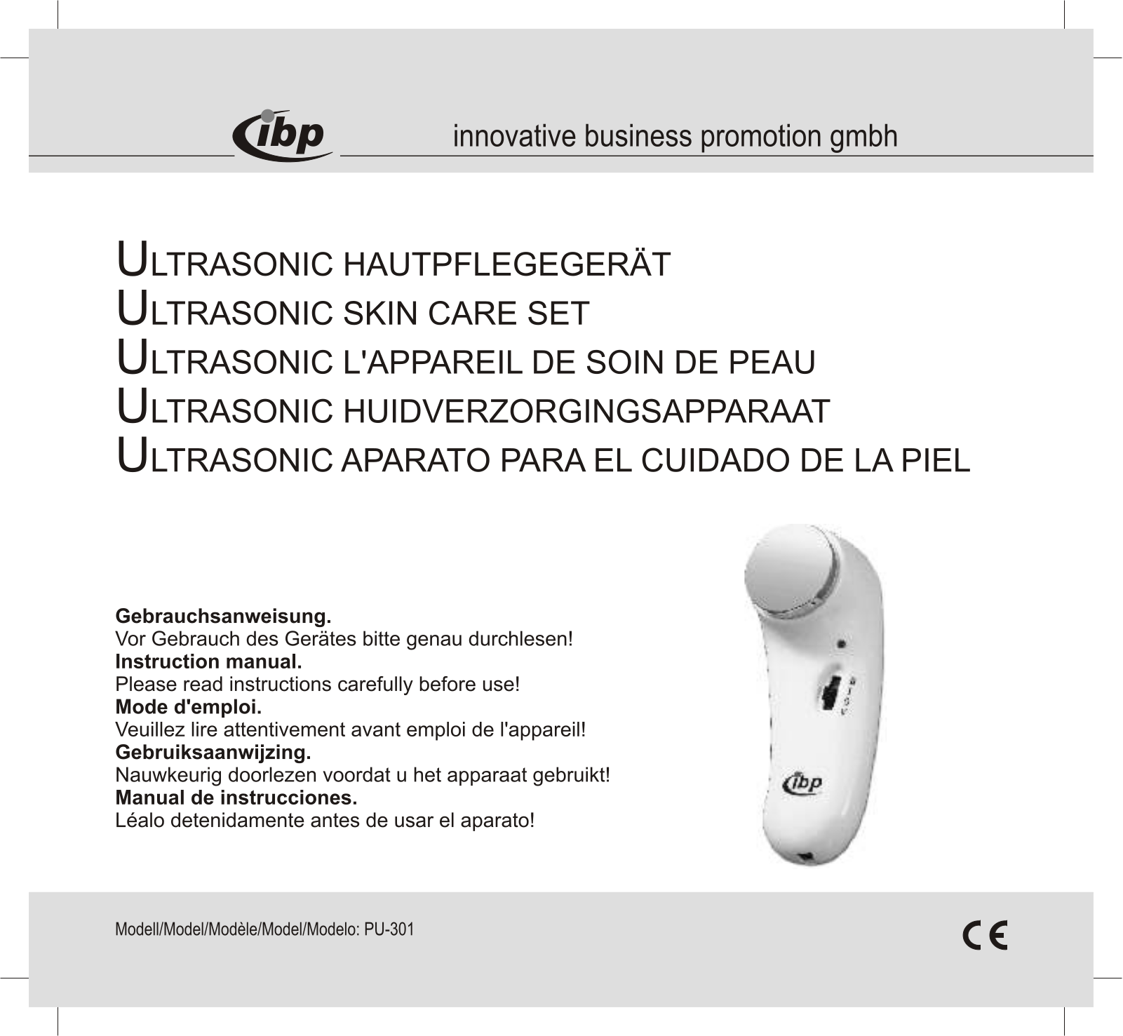 Ibp PU-301 User Manual