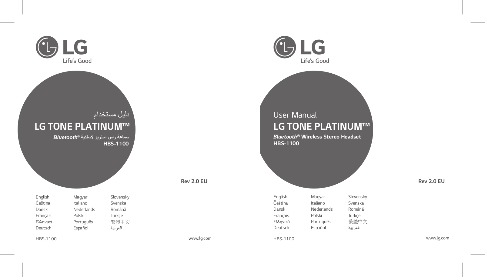 LG HBS-1100 Owner’s Manual