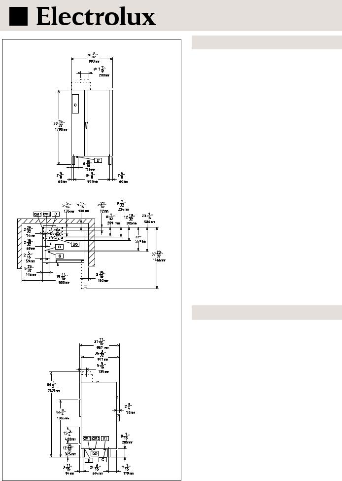 Electrolux AOS201GTP1(267754) General Manual