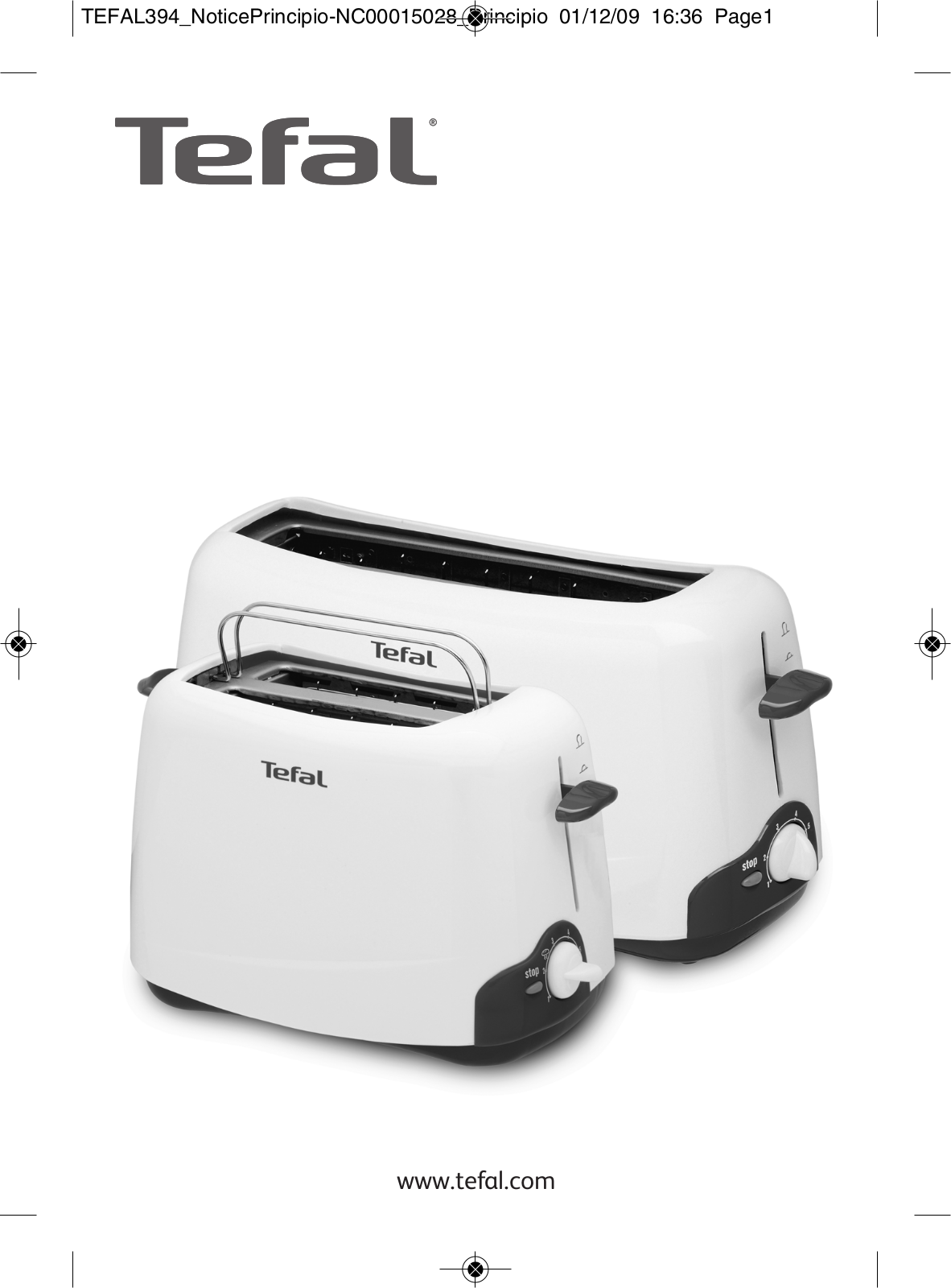 TEFAL TT110015, TT110016, TT110030, TT110032, TT110033 Instruction Manual