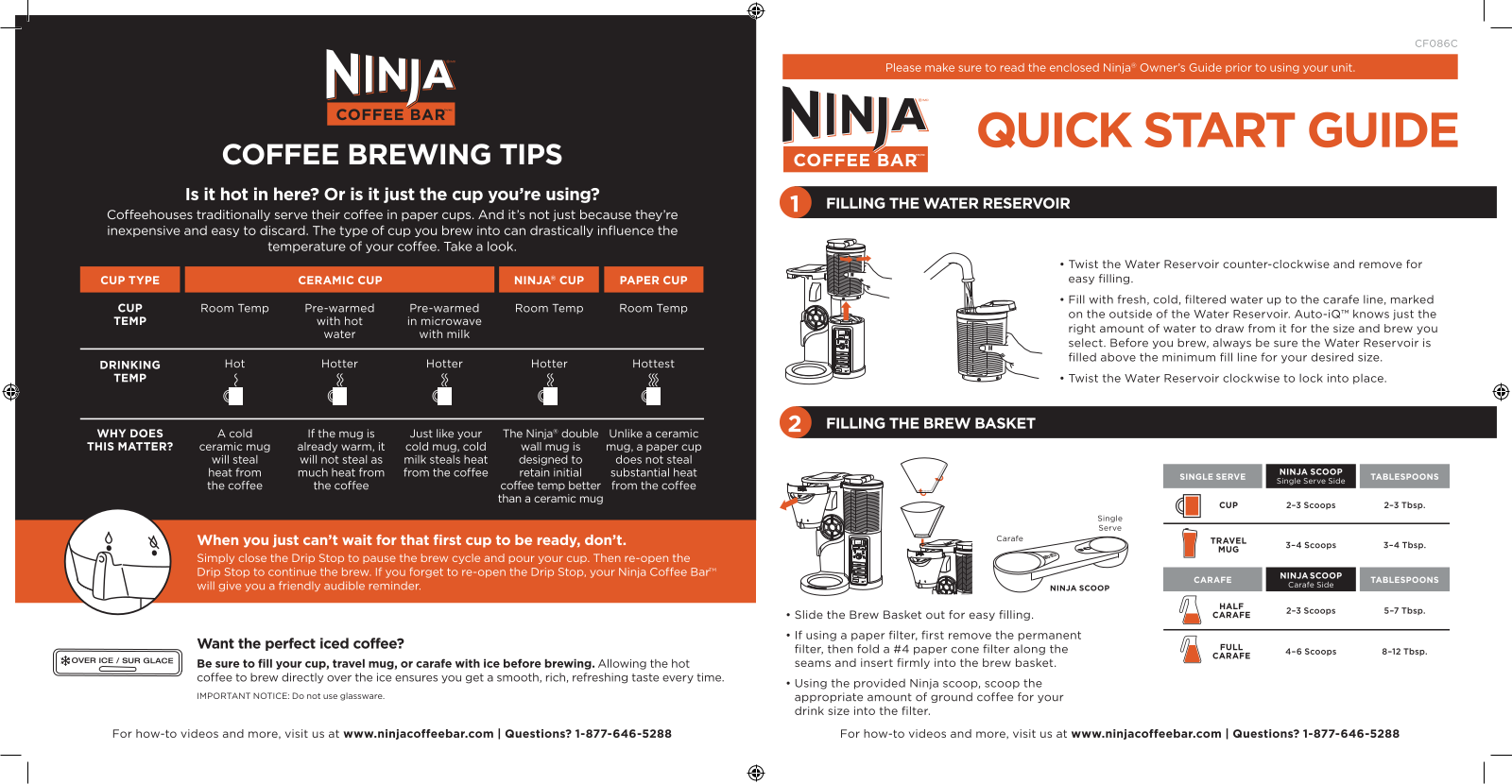 Ninja CF086C User Manual