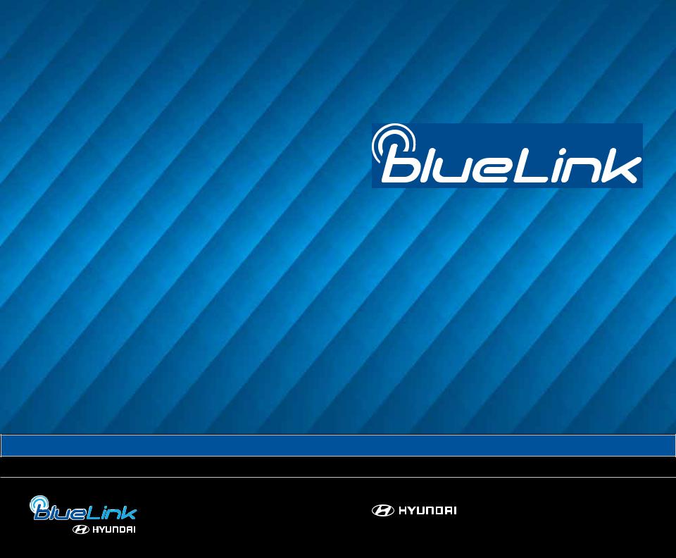 Hyundai Sonata Blue Link 2015, Genesis Blue Link 2015 Owner's Manual