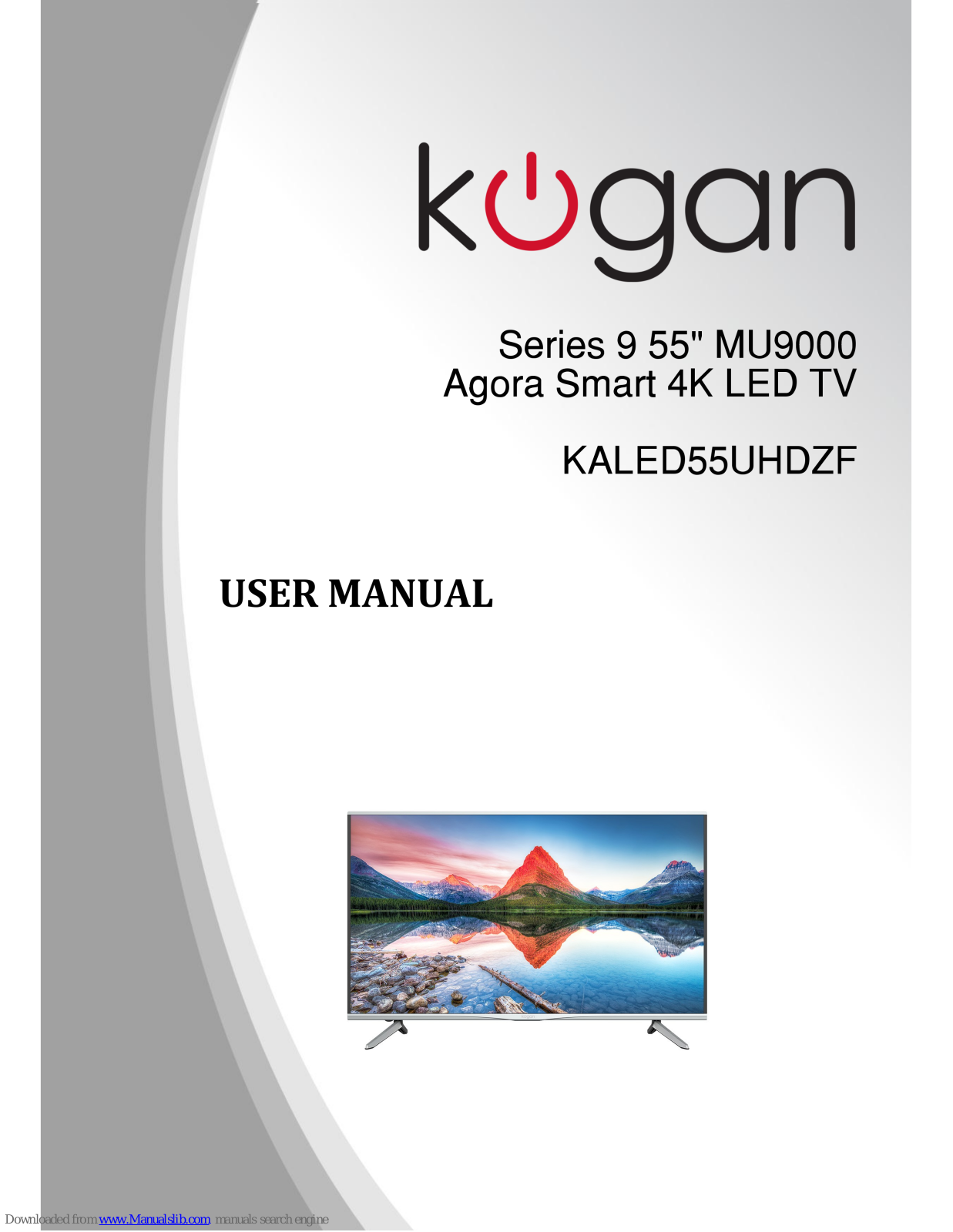 Kogan Series 9 MU 9000, KALED55UHDZF User Manual