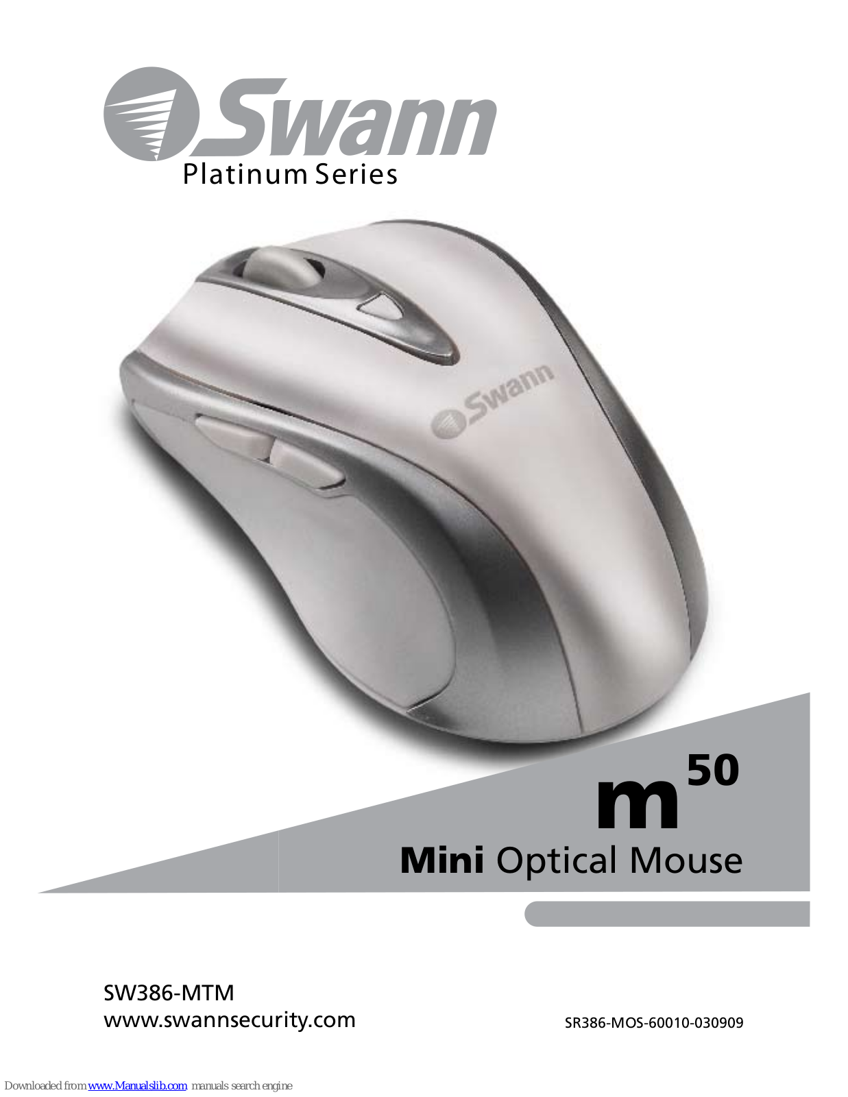 Swann SW386-MTM M50, Platinum M50 User Manual