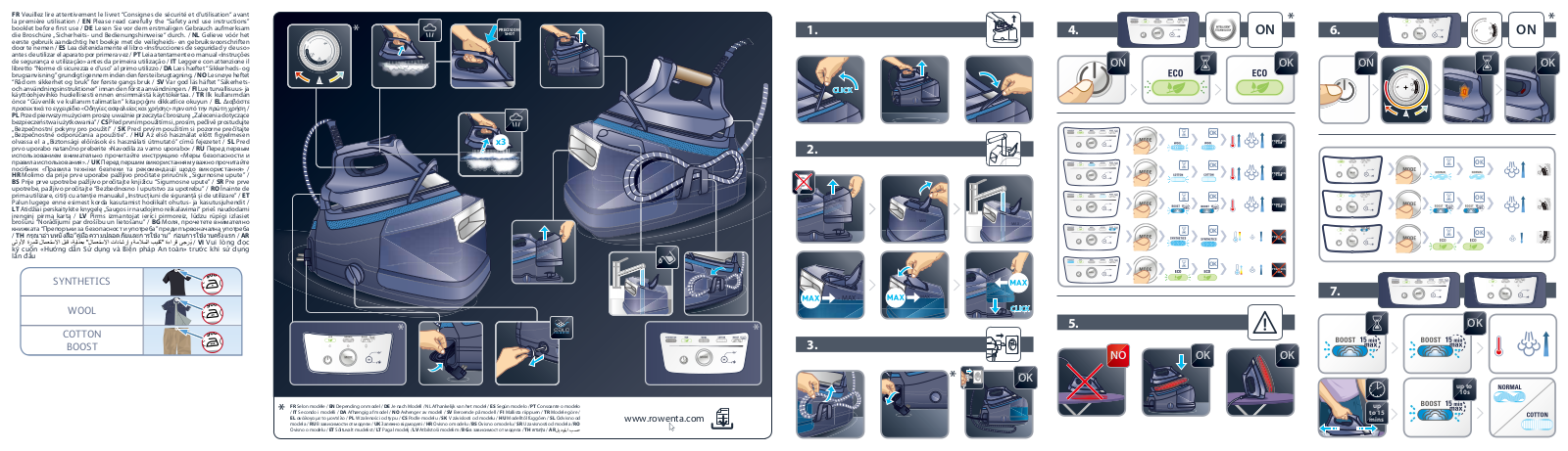 Rowenta DG9248F0 User Manual