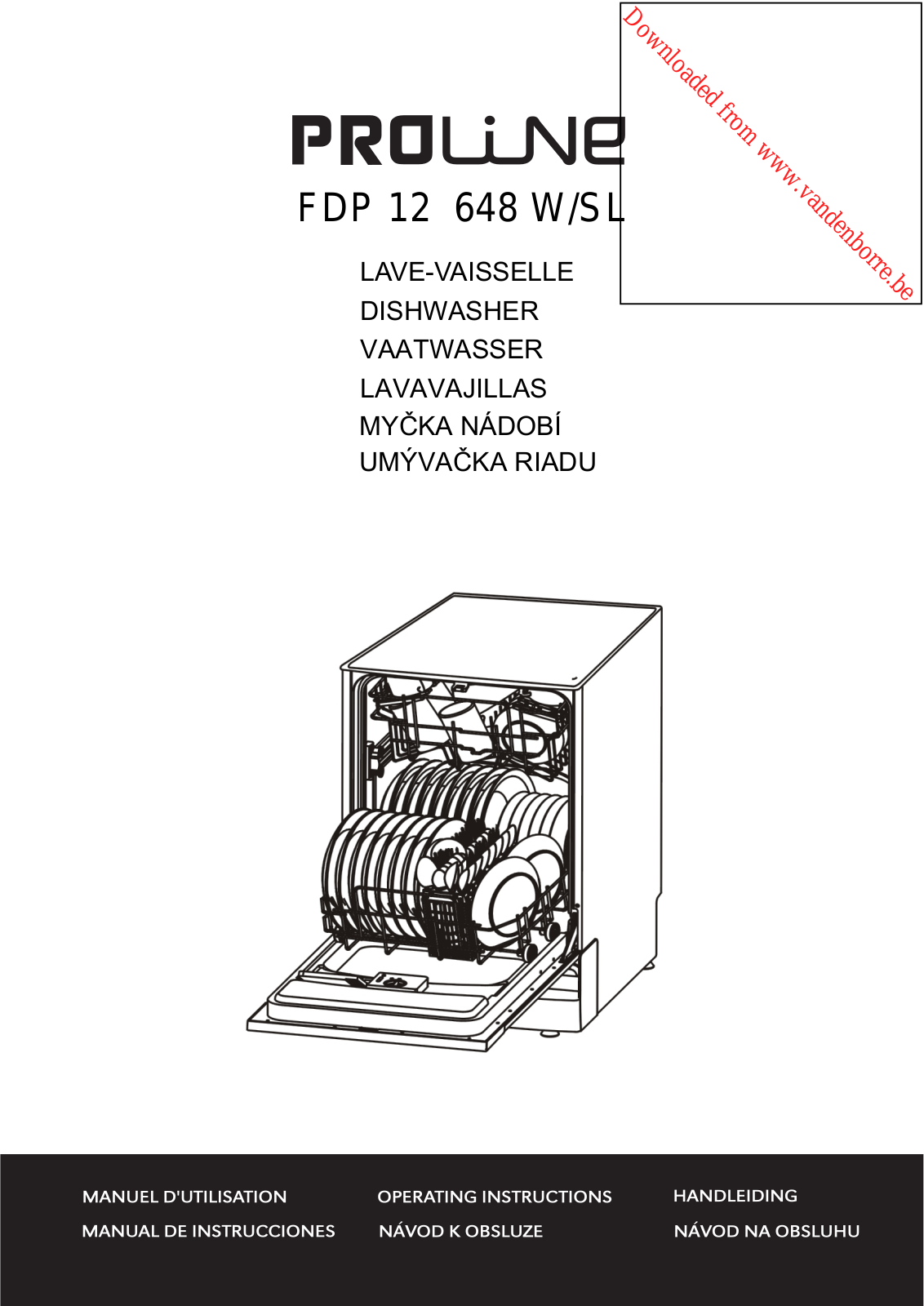 PROLINE FDP12648SL User Manual