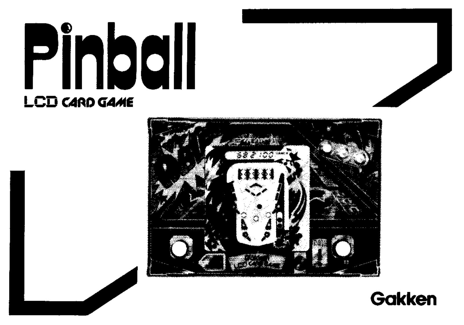 Gakken Pinball User Guide