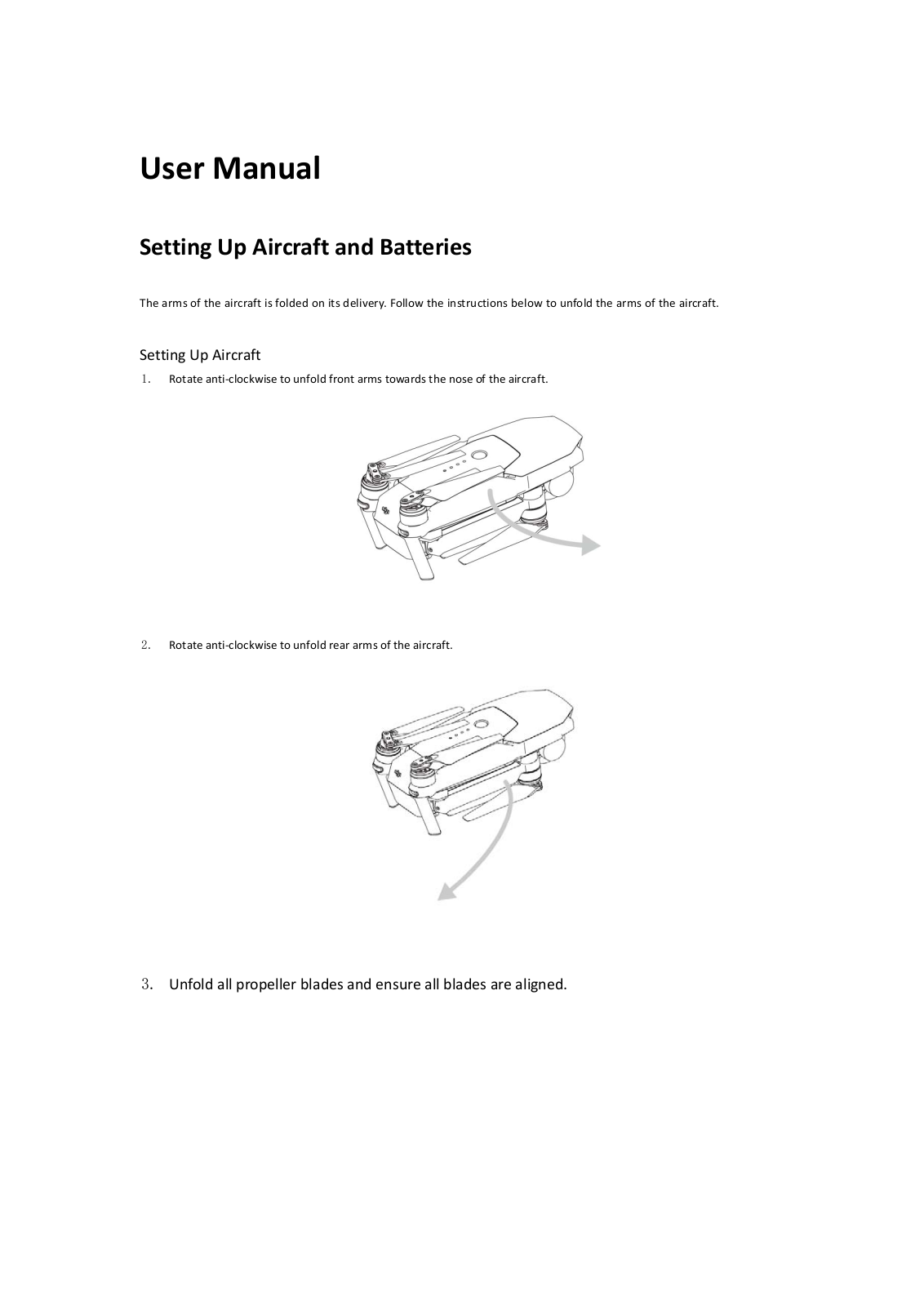 SZ DJI TECHNOLOGY M1P1607 User Manual