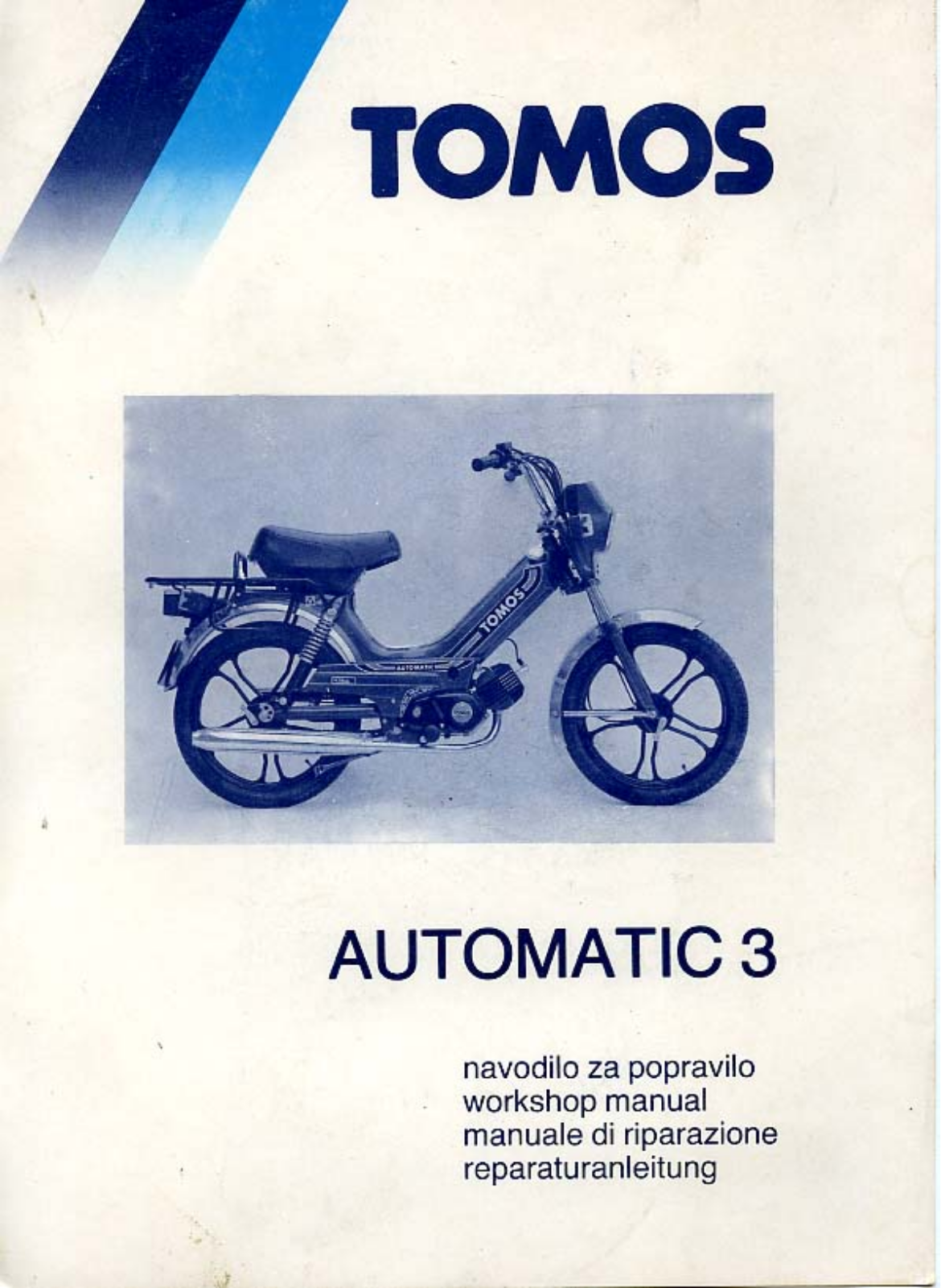 Tomos AUTOMATIC 3 User Manual