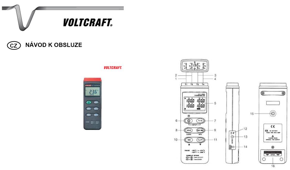 VOLTCRAFT K204D User guide