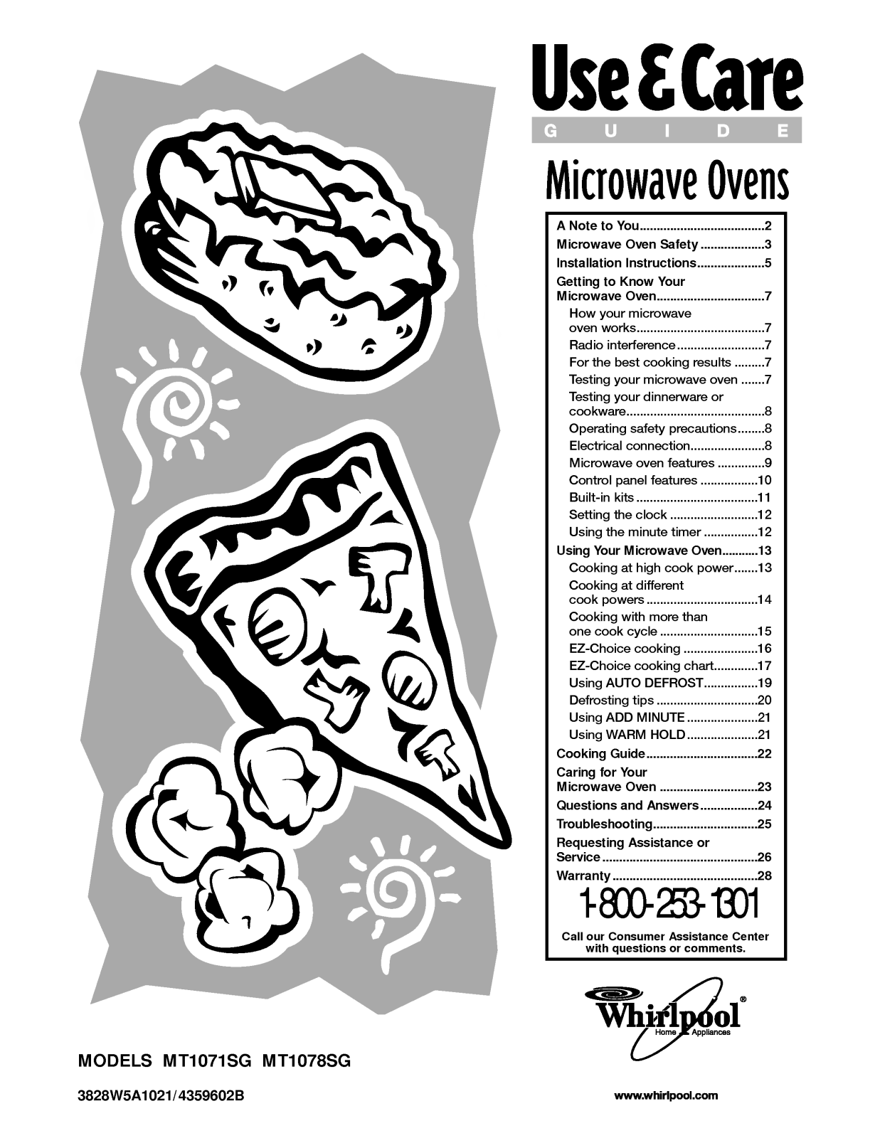 LG MT1071SGB, MT1071SGQ User Manual