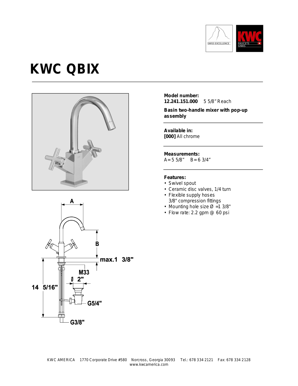 KWC 12.241.151.000 User Manual