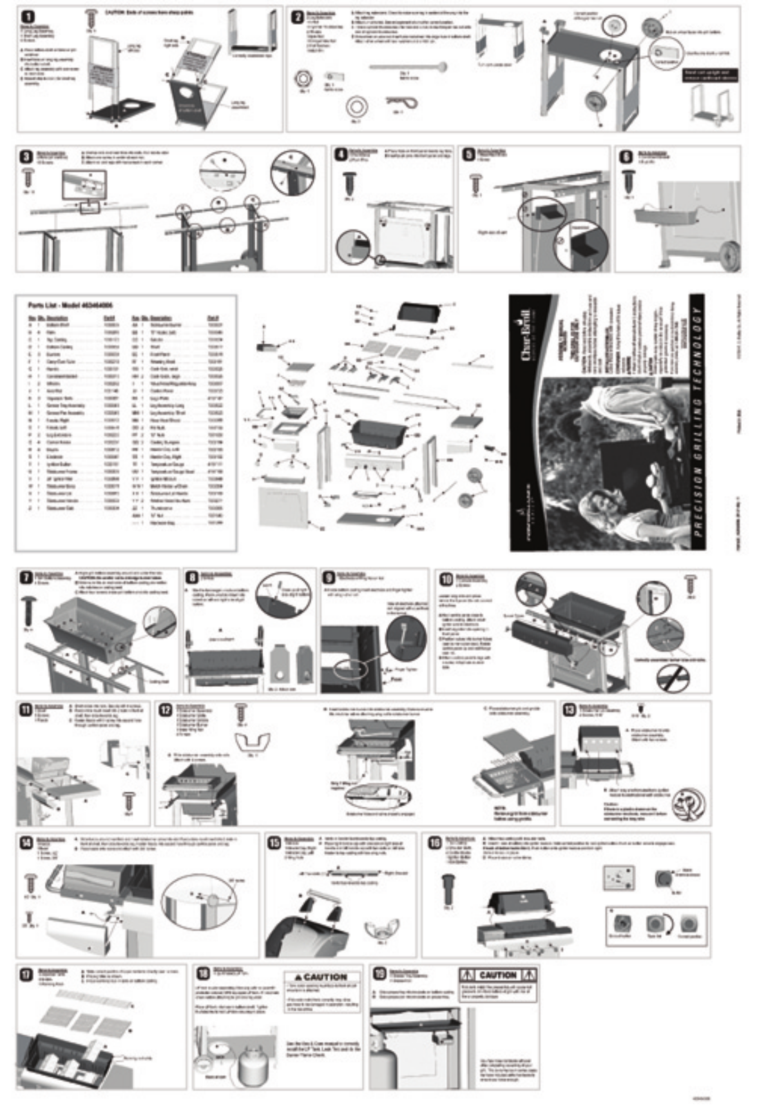 Charbroil 463464006 Owner's Manual