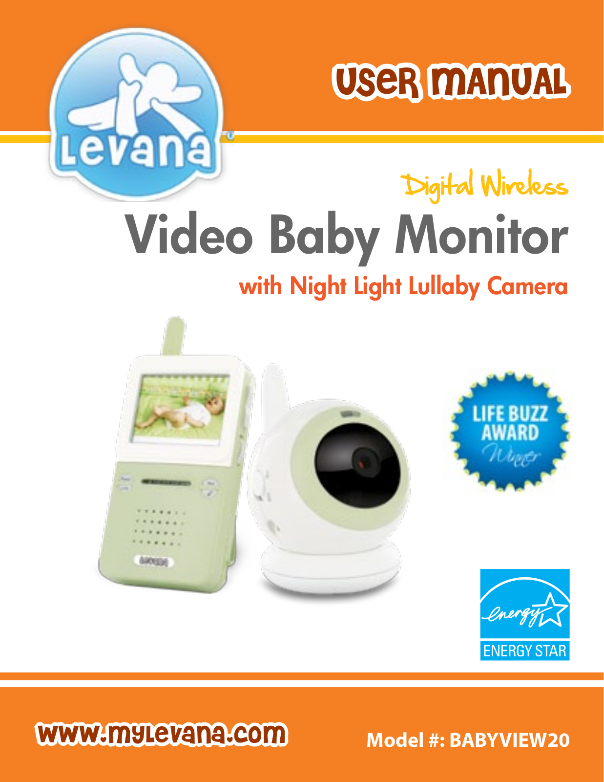 Levana BABYVIEW20 User Manual