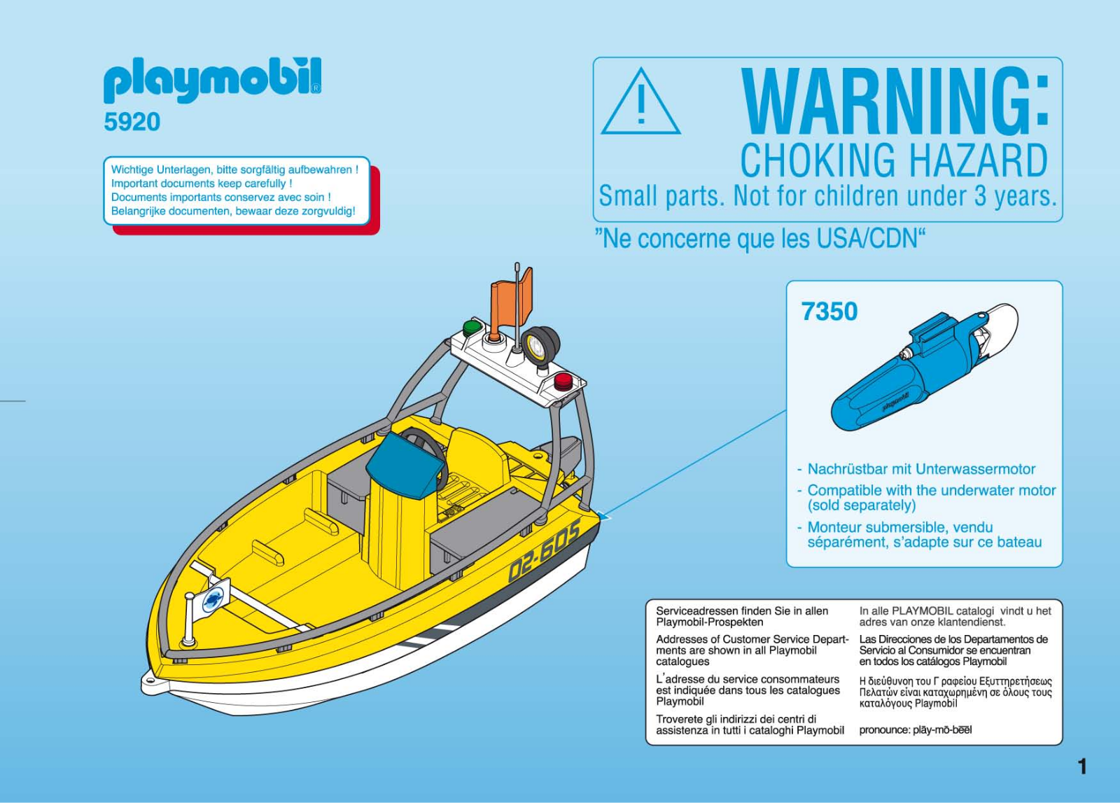 Playmobil 5920 Instructions