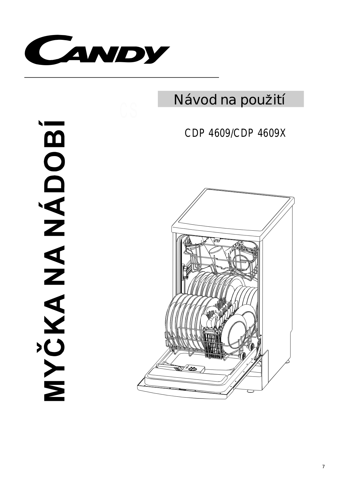 Candy CDP4609, CDP4609X User Manual