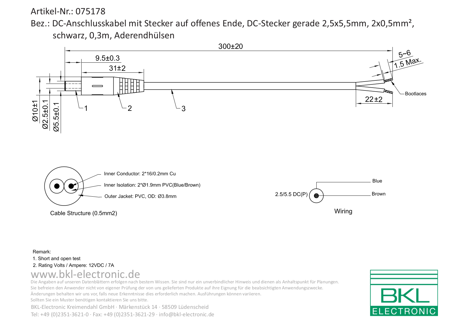 BKL BKL 075178 Datasheet - ManualMachine.com
