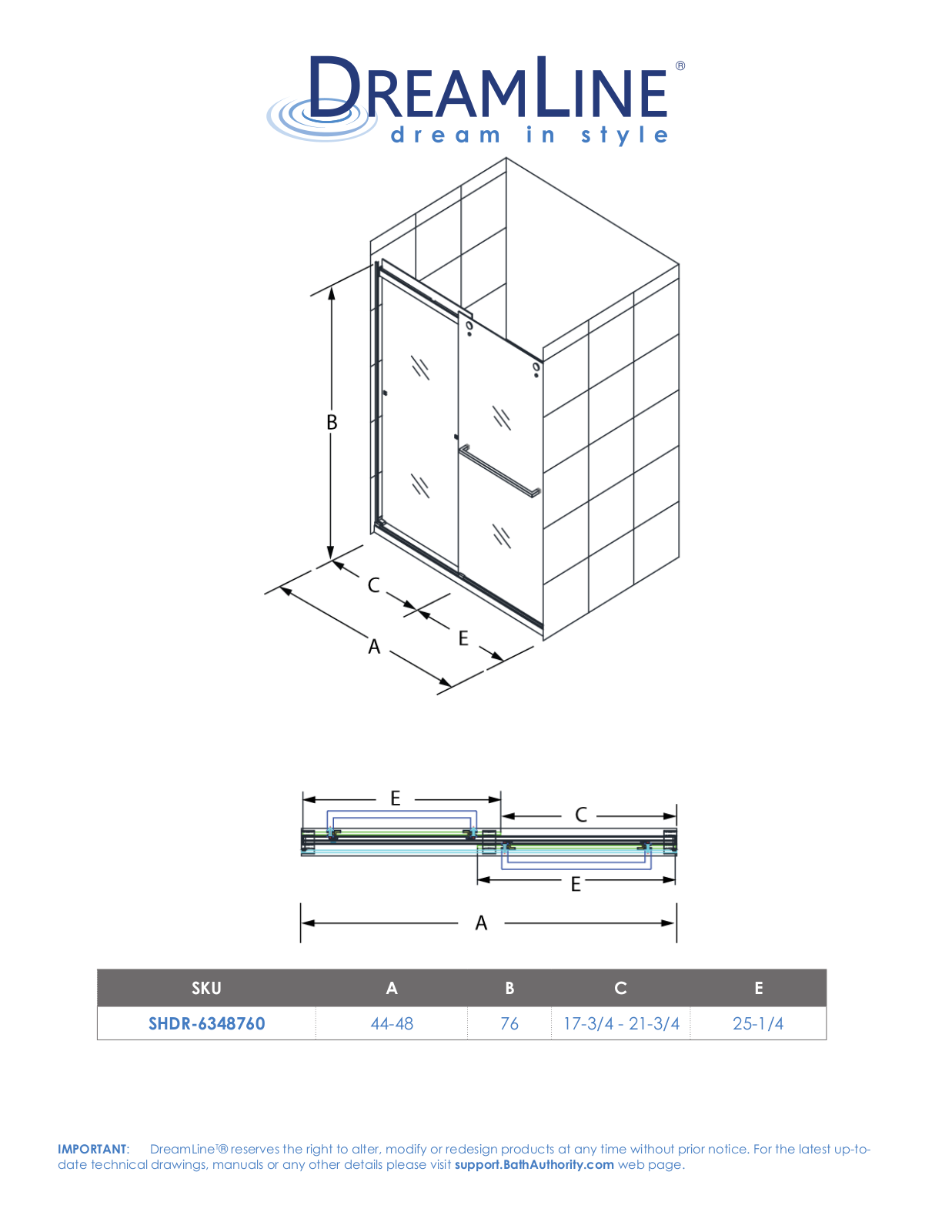DreamLine DLN3589 Specifications - ManualMachine.com